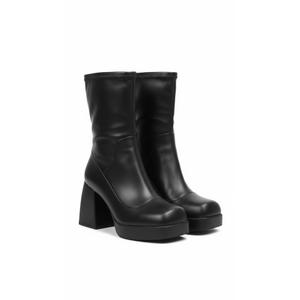 Lovee Cosee Women's Knee High Boots 2025 Chunky Block Heel Square Toe with Side Zipper Fall Winter Comfort Boots for Work Commute Office Walking & Night Events Size: 37