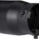Exhaust Tip, 2-2.75 inch inlet clamp adjustable,Black Stainless Steel