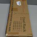 Wooden Tree Coat Rack Stand,Sturdy Freestanding Coat Rack with 8 Hooks,3 Adjustable Height for Child Adult,Wood Coat Stand Tree Fits Entryway Bedroom Office for Bags,Hats (1 PC, Black)