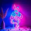 Snake Neon Sign Led Neon Light Bar Decor Neon Signs for Wall Decor Bar Neon Sign USB Powered Led Neon Signs for Man Cave Room Decoration