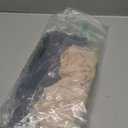 4 Pieces Slip-On Pre-Tied Head Scarves Women Headwear Turban Beanie Caps Head Wrap Headscarf for Women (Grey, Camel, Navy Blue, Black)