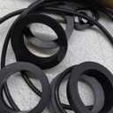 SF80110-1 Leaf Trap Cover Lid with O-Rings & Valve Sand Filter Pump Seal Gasket Parts Compatible with 12 Inch Sand Filter Pump (Pump Flow Rate: 2, 100 GPH) NOT Fit for 14 & 16 Inch