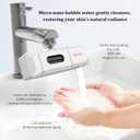 Advanced Faucet Water Filter with Micro-Bubble Technology Deep Cleansing and Skincare Protection Ideal for Bathing and Facial Skin Care, Easy Installation