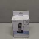 Panasonic Compact Cordless Phone with DECT 6.0, 1.6" Amber LCD and Illuminated HS Keypad, Call Block, Caller ID, Multiple Display Languages - 1 Handset - KX-TGB810S (Black/ Silver)