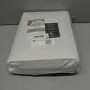 LANE LINEN 100% Egyptian Cotton King Sheets Set 4 Piece Sateen Weave Bed Sheets, Ultra Soft, 16" Deep Pocket, Luxury King Size Sheet Set White