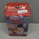 COMIN 5.2ft Christmas Snowman Inflatables Outdoor Decorations, Blow Up Snowman Reindeer Inflatable with Built-in LEDs for Christmas Indoor Outdoor Yard Lawn Garden Decorations