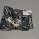 2 x Tipsy Elves Mardi Gras Leggings - Comfortable Non See-Through Mid and High Waisted Stretch Leggings (Black, M)