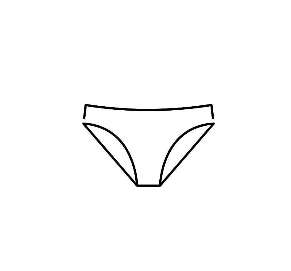 ANZERMIX Women's Tummy Control Pantie, Black, M