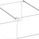 SUNEE Hanging File Folder Frame, Letter Size File Drawer Organizer for Desks, Adjustable File Cabinet Rails 13.5 to 17.5 Inches, Set of 1