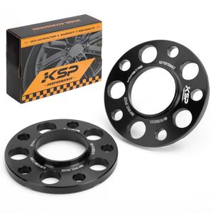 KSP 5X120mm Wheel Spacers, 2PCS 12mm Hubcentric Forged Tuning Spacer for E36 E46 E90 E92 E60 318i 323i 325i 328i 330i 335i 525i 545i Hub Bore 72.56mm Without Lug Bolts