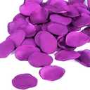 Neaticoo Purple Silk Rose Petals 300pcs Reusable Realistic Fake Flower Petals for Wedding Flower Girl Basket Party Table Centerpieces Anniversary Valentines Decoration(Violet)