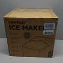 VIBOFROST Nugget Ice Maker Countertop, Fast 35lbs/24H Sonic Pebble Ice Machine, Self-Cleaning Anti-Scale System, Stainless Steel Portable Ice Maker for Home, Kitchen, RV, 10 Cleaning Packets