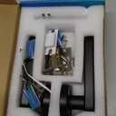 Evanshow Fingerprint Door Lock Biometric Door Knob with Keypad Keyless Entry, Door Locks for Bedrooms, Home Hotel Office Apartment, None APP