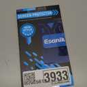 Esanik 2+2 Pack for iPhone 17 Pro Matte Anti-Blue Light Glass Screen Protector - Anti-Glare, Anti-Fingerprint, Anti-Reflection, 9H Hardness, Smooth Touch, Easy Alignment Tray