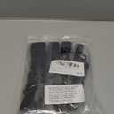 100 PCS Heat Shrink Tube Electrical Cable Sleeve Heat Shrink Wire Connectors Waterproof with Box Black