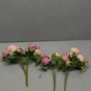 QZQHNYJ Artificial Rose Flower Bouquet,Plastic Roses Flowers,Bridal Flower Plant for Wedding Baby Shower Home Office Party Wedding Blue