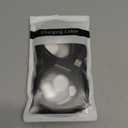 2Pack Multi Charging Cable Cord for Travel Essentials,Apple Watch Charger,iPhone Charger,[3-in-2] Type C/Lightning Cable Portable Designed for iWatch,iPhone 17-8,Galaxy S25-21,AirPods,iPad-1.8M Black (2Pack-6 FT)