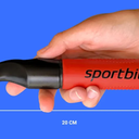 SPORTBIT Ball Pump for Sports Balls - Push & Pull Inflating System - Hand Pump for All Exercise Balls - Volleyball Pump, Basketball Inflator, Football & Soccer Ball Air Pump