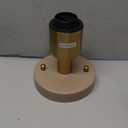 BISAMIYA Contemporary Semi Flush Mount Ceiling Light Fixture, Brass Accent Ceiling Light with 12.6" Metal Shade, for Kitchen, Entryway, Hallway, Dining Room, Cafe