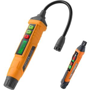 Natural Gas Detector, TopTes PT210S&PT177 Gas Leak Detector with Audible & Visual Alarm, Portable Gas Sniffer to Locate Combustible Gas Leak Sources Like Methane, Propane for Home