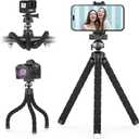 UBeesize Phone Tripod Pro S, Flexible Desk Stand with Wireless Remote, Mini Holder for Camera and GoPro