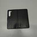 SUANPOT Compatible with Samsung Galaxy S23 5G Wallet case with RFID Blocking Credit Card Holder,Flip Book PU Leather Protective Cover Men Women for Samsung S23 Phone case Black Color