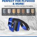 Gearwiz Panel Carrier Tool Carry Plywood & Large Sheets up to 100 lbs One-Handed Ergonomic Grip Heavy-Duty Woodworking & Construction Sheet Lifter for 4x8 Panels NOT FOR DRYWALL 2 Pack