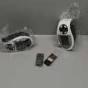 GiveBest 450 Watt Space Heater with LED Display, Wall Outlet Electric Heater with Thermostat and Timer for Home Office Bathroom Indoor Use, Small Plug in Heater, 2PC