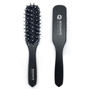 Wooden Hair Styling Hairbrush | Scalp Massage Hair Brush for Hair Detangling, Men Travel Gym Hair Brush Black Color