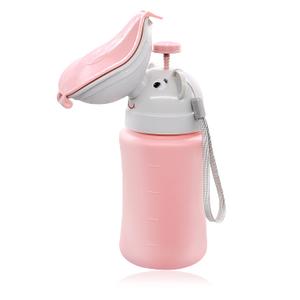 Pee Bottle for Kids - Travel Urinal Portable Potty Pee Cup for Girl Child Toddler Baby Urinal Emergency Toilet for Car Travel Road Trip Essentials Camping Potty Pee Training Leak Proof