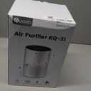 Air Purifiers for Bedroom up to 588 Ft, 20dB Bedroom Air Purifier for Small Room Removes Dust Pets Hair Smoke Odor with Aromatherapy Function(Black) (Standard Size)