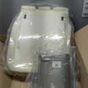 Front Left Driver Side Bottom Leather Seat Cover & Foam Cushion Gray Compatible with Chevy Tahoe Suburban Avalanche Silverado GMC Yukon Sierra 2007 2008 2009 2010 2012 2013 2014