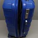 Carry On Luggage 22x14x9 Airline Approved, Hard Shell Suitcase with Spinner Wheels, PP Lightweight Luggages with TSA Lock, Carry-On Suitcases 20 Inch, Blue (Carry-On 20-Inch, 0-Blue)