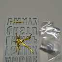 26 Large Letters Silicone Mold Alphabet Crayon Mold Chocolate Mold Biscuit Ice Cube Tray with 12 Sets of Present Packages for DIY Name Letter for Students Graduation Party