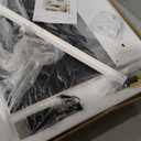 Hollywood Vanity Mirror with Lights, 15 Dimmable Bulbs, 3 Color Lights, Make Up Lighted Mirror, USB Charging Port, Valentines Day Gifts for Her, Gifts for Women Wife Teengirls23" x 18" (White)