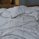 Oeko-TEX Goose Down Feather Fibers Comforter Super King Size