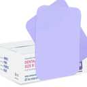 LA MIERE 1000P Disposable Tray Liners, Dental Tray Covers for Size B, Medical Tray Paper, Single Use Paper Sheets, Purple