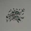 Honoson 60 Pcs Christmas LED Replacement Bulb Xmas Snowflake Replacement Bulb Christmas Tree Wire Light Set Indoor Outdoor String Light LED Replacement Bulb for Festival Patio Garden (Colorful)