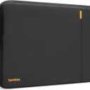 tomtoc 360 Protective Laptop Sleeve for 14-inch MacBook Pro M4/M3/M2/M1 Pro/Max A3112 A3401 A3185 A2992 A2918 A2779 2024-2021, Water-Resistant Case Bag with Accessory Pocket for 13.8 Surface Laptop 7 (Black)