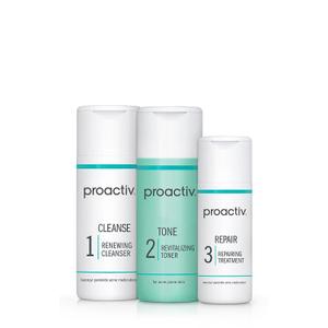 Proactiv 3 Step Acne Treatment - Benzoyl Peroxide Face Wash, Repairing Acne Spot Treatment for Face and Body, Exfoliating Toner - 30 Day Complete Acne Skin Care Kit Proactiv 3 Step Acne Treatment - Benzoyl Peroxide Face Wash, Repairing Acne Spot Treatment for Face and Body, Exfoliating Toner - 30 Day Complete Acne Skin Care Kit