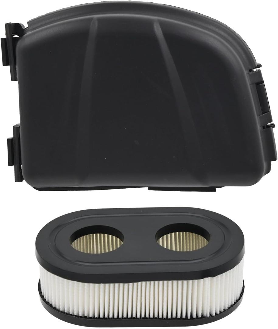 593260 798452 Air Filter with 594106 595668 Air Cleaner Cover for B&S 093J02 09P700 103M02 104M02 650EXI 675EXI 675IS Lawn Mower
