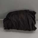 LBRO2M 100% Cotton Sheets Set Deep Pocket 19", 1000 Thread Count Queen Size 4 Piece Bed Sheet Sets Soft Comfortable Bedding All Season (Queen, Black)