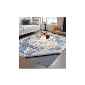 Non-Slip Rug Pads 1/4 Thick, 9x12Ft Waterproof Rugs Non Skid Rug Pad for All Floors and Finishes Durable Hardwood Floor Protective Felt Keeps Rugs in Place, Safe and Secure, 9ftX12ftRectangular