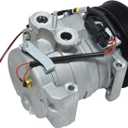 A/C Compressor 10S15C for Freightliner 108SD, 114SD, Business Class M2, M2 106, M2 112 / Western Star 4700SB, 4700SF, 4800SB, 4800SF, 4900EX, 4900FA, 4900SA, 5700XE, 6900XD (8-Grooves) QR
