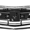 Front Hood Bumper Grille Grill Front Bumper Upper Grille for Chevrolet Impala 2014-2020 Black