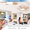 Universal Ceiling Fan Remote Control Kit Dimmable, Replacement for Harbor Breeze Hunter Hampton Bay Litex Kichler Allen + Roth Westinghouse Honeywell Ceiling Fans FAN-28R KUJCE9103 CHQ8BT7030T