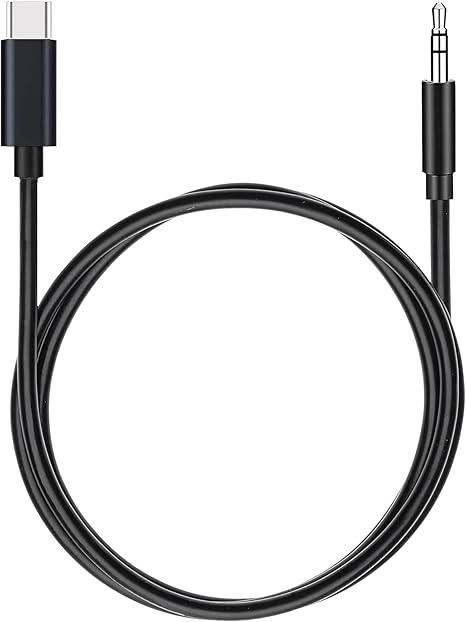 ACX USB C TO 3,5MM CABLE 6FT BK