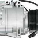 Munirater AC Compressor w/Clutch Replacement for 2006-2011 Civic 1.8L 38810RNAA02 38810RNAA01 CO4918AC