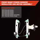 751-842 Front Right Power Window Regulator and Motor Assembly Compatible with Chevy Camaro 2011 2012 2013 2014 2015