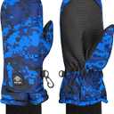 N'Ice Caps Kids Waterproof Snow Mittens Cold Weather Thinsulate Insulated, 1-2 Year